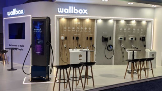 Wallbox stand at CES - Las Vegas 2020